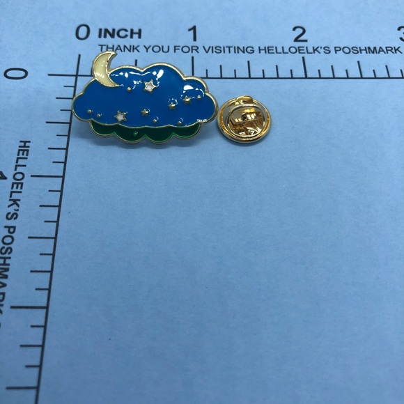 🌻10/$10🌻 Cloud Stars Enamel Pin - Picture 3 of 9